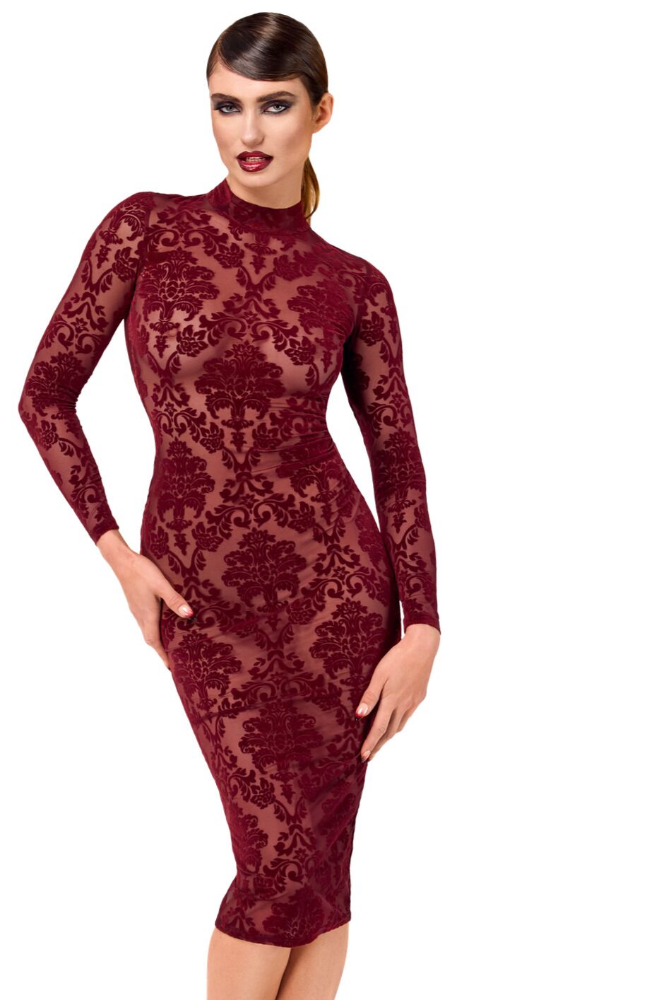 Noir Handmade (Польща) Сукня Noir Handmade F384 Kink Royal midi dress XS