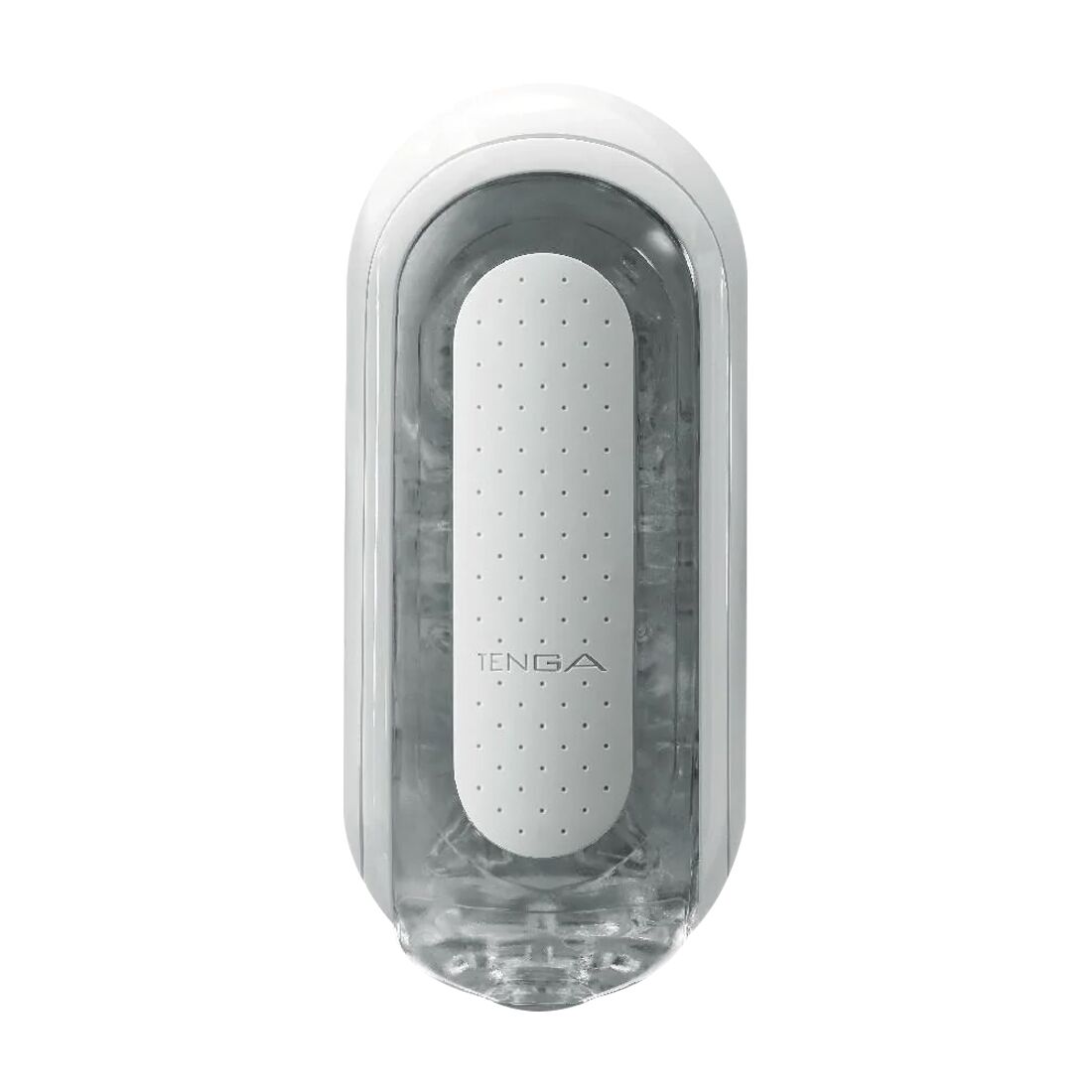 Tenga (Япония) Мастурбатор Tenga Flip Zero White, змінна інтенсивність стимуляції, розкладний