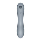 Вакуумний стимулятор з вібрацією Satisfyer Curvy Trinity 3 BlueGrey