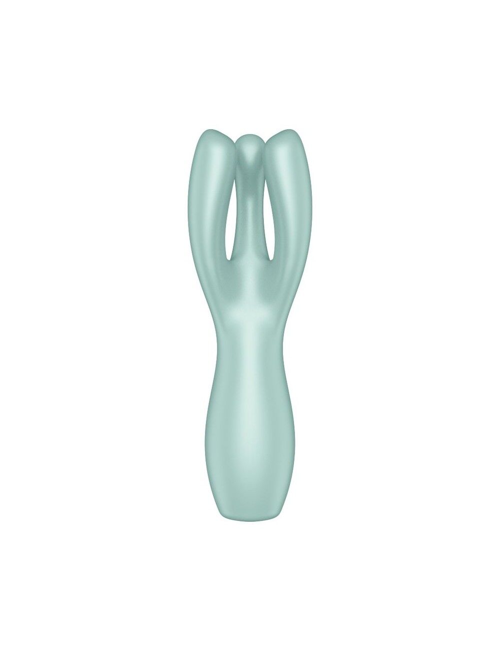 Кліторальний вібратор Satisfyer Threesome 3 Mint з трьома пальчиками