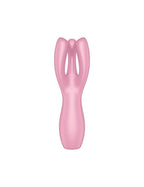 Кліторальний вібратор Satisfyer Threesome 3 Pink з трьома пальчиками